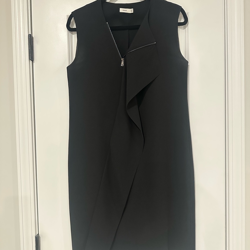 Vince Black sleeveless dress